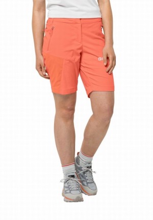 Jack Wolfskin Glastal Korte Broek Dames Oranje | 21922710