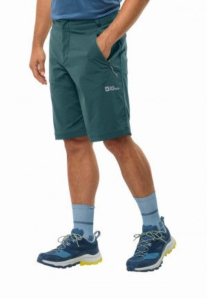 Jack Wolfskin Glastal Korte Broek Heren Turquoise | 57347733