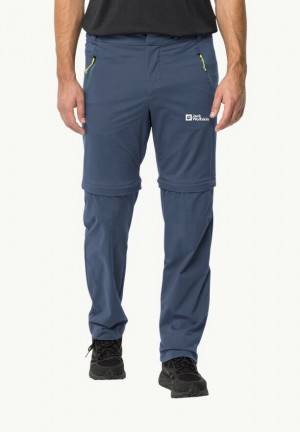 Jack Wolfskin Glastal Zip Off Wandelbroeken Heren Donkerblauw | 63794929