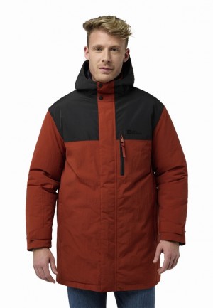 Jack Wolfskin Gletschersee Jassen Heren Rood | 37193476