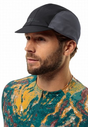Jack Wolfskin Gravex Baseball Pet Heren Zwart | 22774914