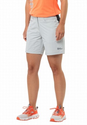 Jack Wolfskin Gravex Korte Broek Dames Grijs | 20519194