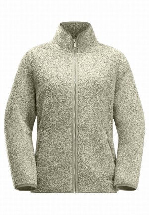 Jack Wolfskin High Curl Fleece Jassen Dames Grijs | 16997173