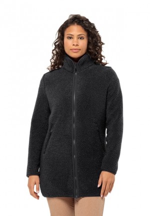 Jack Wolfskin High Curl Jassen Dames Zwart | 92030226