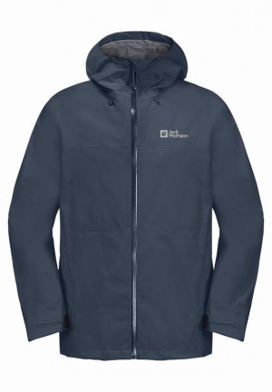 Jack Wolfskin Highest Peak 3l Regenjassen Heren Donkerblauw | 28752937