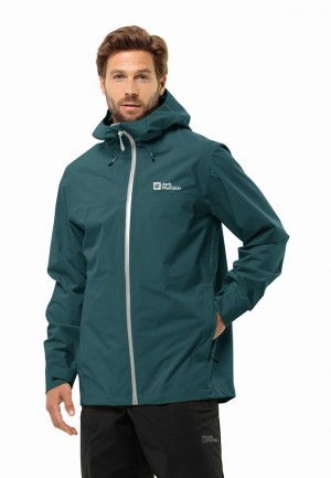 Jack Wolfskin Highest Peak 3l Regenjassen Heren Turquoise | 16345152