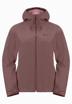 Jack Wolfskin Highest Peak 3l Regenjassen Dames Rood | 29981079