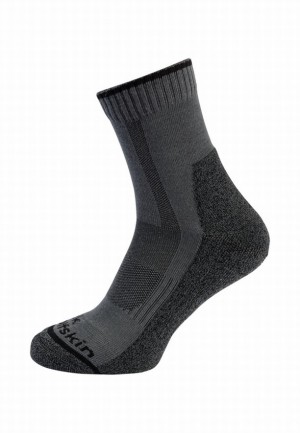 Jack Wolfskin Hike Func Low C Sokken Dames Grijs | 90789726