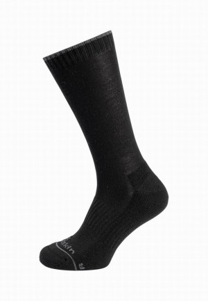 Jack Wolfskin Hike Merino Cl C Sokken Dames Zwart | 13571082