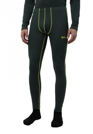 Jack Wolfskin Infinite Warm Hardloopbroek Heren Groen | 30732965