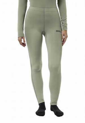 Jack Wolfskin Infinite Warm Hardloopbroek Dames Grijs | 27402554