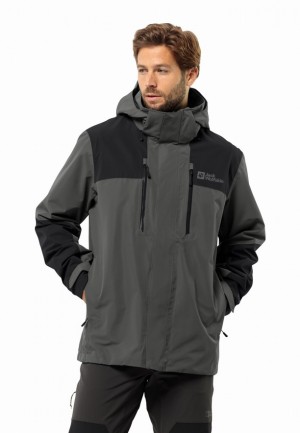 Jack Wolfskin Jasper 2l Regenjassen Heren Grijs | 82424980