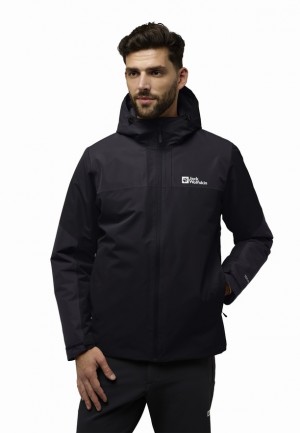Jack Wolfskin Jasper Ins Winterjassen Heren Zwart | 72952230