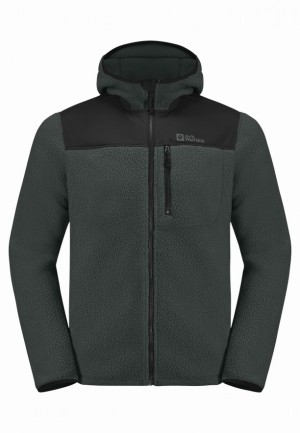 Jack Wolfskin Kammweg Pile Fz Fleece Jassen Heren Groen | 15936085