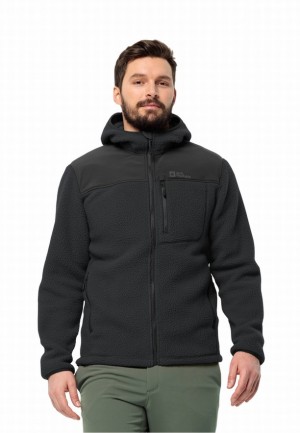 Jack Wolfskin Kammweg Pile Fz Fleece Jassen Heren Zwart | 71564728