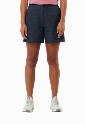 Jack Wolfskin Karana Korte Broek Dames Donkerblauw | 70084553