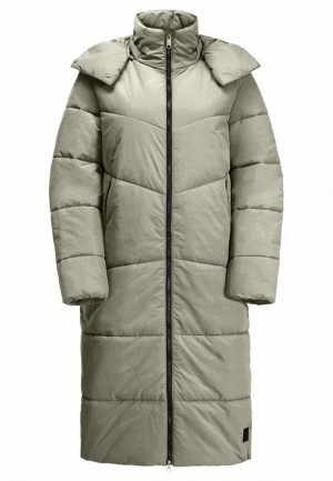Jack Wolfskin Karolinger Long Jassen Dames Grijs | 34826764