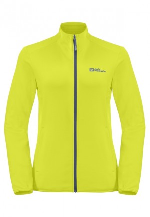 Jack Wolfskin Kolbenberg Fz Fleece Jassen Dames Groen | 90635651