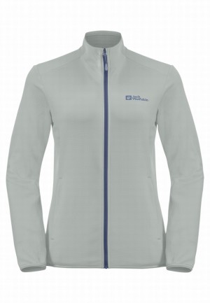 Jack Wolfskin Kolbenberg Fz Fleece Jassen Dames Grijs | 41656953