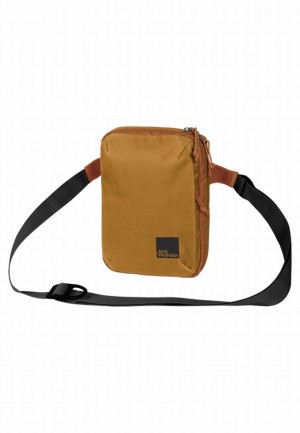 Jack Wolfskin Konya Organizer Schoudertassen Dames Geel | 80962031