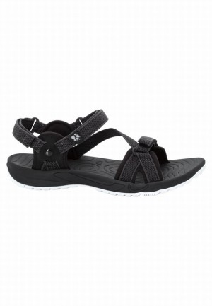 Jack Wolfskin Lakewood Ride Sandalen Dames Zwart | 44296994