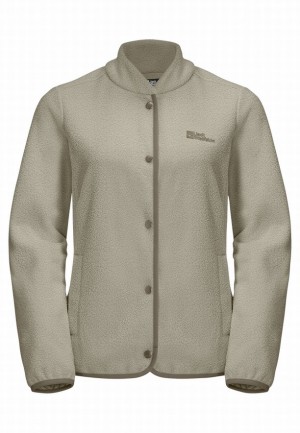 Jack Wolfskin Light Curl Fleece Jassen Dames Grijs | 35549629