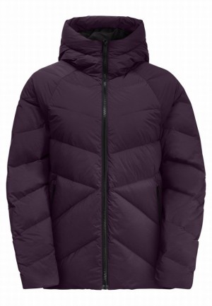 Jack Wolfskin Marienplatz Donsjas Dames Paars | 59015784