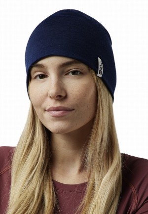 Jack Wolfskin Merino Muts Heren Donkerblauw | 46500861