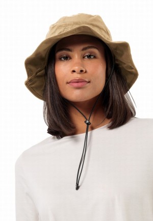 Jack Wolfskin Mesh Bucket Hoed Heren Bruin | 70444130