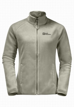 Jack Wolfskin Moonrise Fz Fleece Jassen Dames Grijs | 62792024