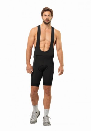 Jack Wolfskin Morobbia Bib Korte Broek Heren Zwart | 43187741
