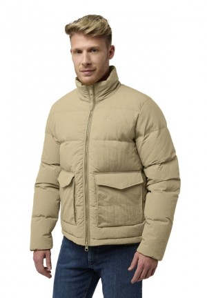 Jack Wolfskin Nordlicht Donsjas Heren Khaki | 58867730