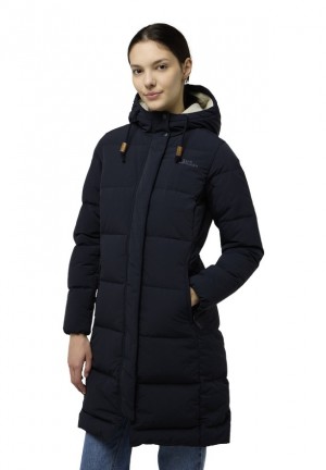 Jack Wolfskin Nordlicht Donzen Jassen Dames Donkerblauw | 55605627