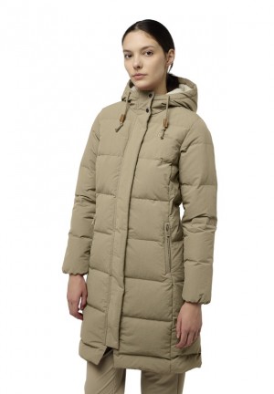 Jack Wolfskin Nordlicht Donzen Jassen Dames Khaki | 32947007