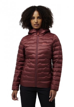 Jack Wolfskin Passamani Donsjas Dames Rood | 83739410