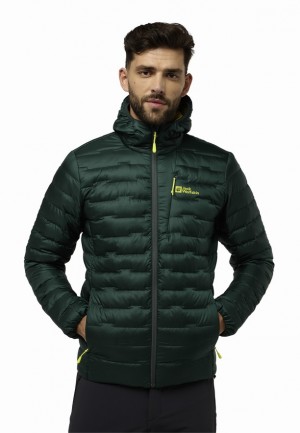 Jack Wolfskin Passamani Hoody Donsjas Heren Groen | 30374436