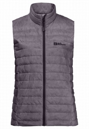 Jack Wolfskin Pilvi Down Vest Dames Paars | 66689176