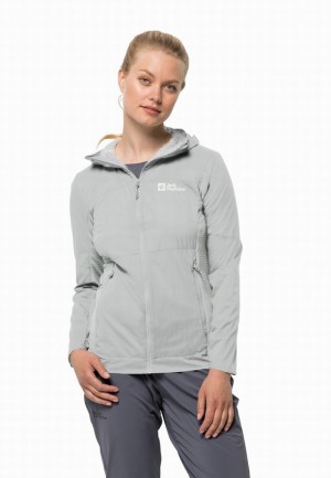 Jack Wolfskin Prelight Alpha Jassen Dames Grijs | 80716661
