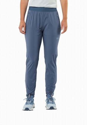 Jack Wolfskin Prelight Chill Broek Dames Blauw | 52339100