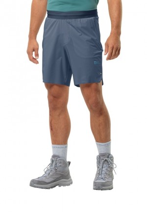 Jack Wolfskin Prelight Chill Korte Broek Heren Donkerblauw | 51641218