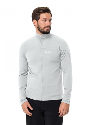 Jack Wolfskin Prelight Fz Fleece Jassen Heren Grijs | 93613579