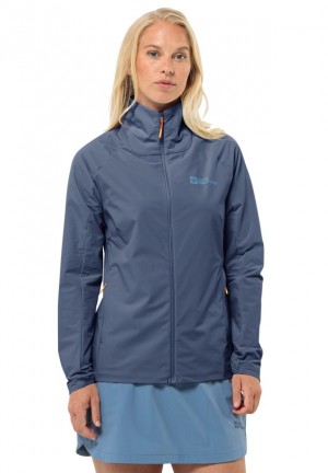 Jack Wolfskin Prelight Jassen Dames Blauw | 78945895