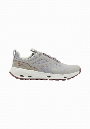 Jack Wolfskin Prelight Texashield Low Wandelschoenen Dames Grijs | 72074902
