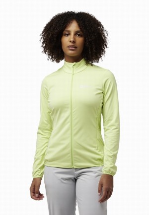 Jack Wolfskin Prelight Trail Fz Jassen Dames Geel | 87172122