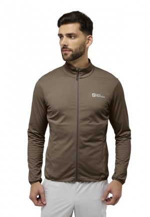 Jack Wolfskin Prelight Trail Fz Jassen Heren Koffie | 39561210