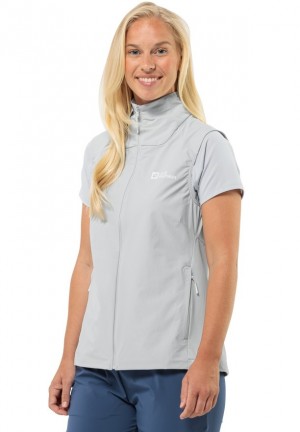 Jack Wolfskin Prelight Vest Dames Grijs | 33890660