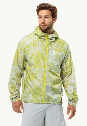 Jack Wolfskin Prelight Wind Jassen Heren Geel | 66352238