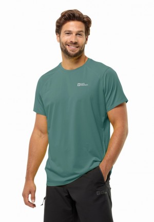 Jack Wolfskin Prelightrail T-shirts Heren Groen | 81956265