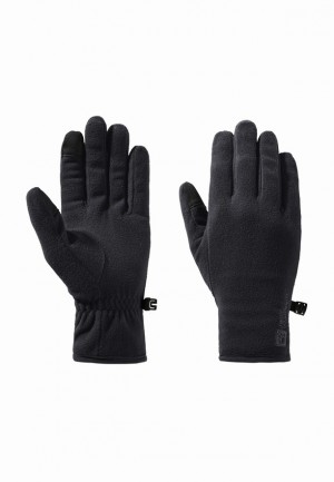 Jack Wolfskin Real Stuff Handschoenen Heren Zwart | 85544490