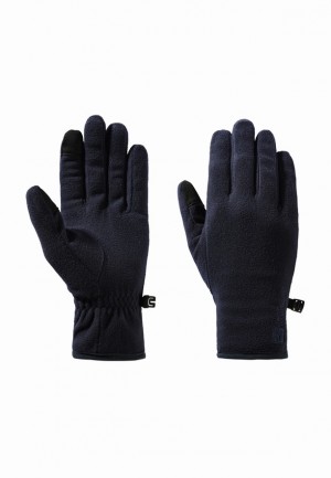 Jack Wolfskin Real Stuff Handschoenen Heren Donkerblauw | 49775706